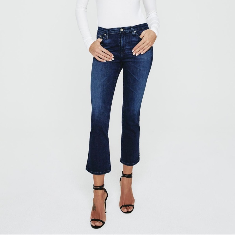ADRIANO GOLDSCHMIED THE JODI SIDE SLIT CROP HIGH RISE Jeans